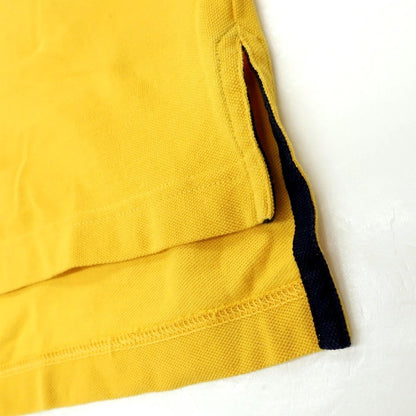 【中古】バナナリパブリック Banana Republic コットン 半袖ポロシャツ イエロー【 Ｌ 】【 状態ランクB 】【 メンズ 】