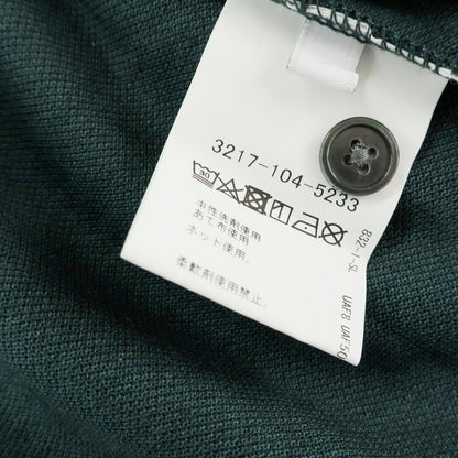 【中古】グリーンレーベルリラクシング green label relaxing ポリエステルウール 鹿の子 半袖ポロシャツ ダークグリーン【 S 】【 状態ランクB 】【 メンズ 】