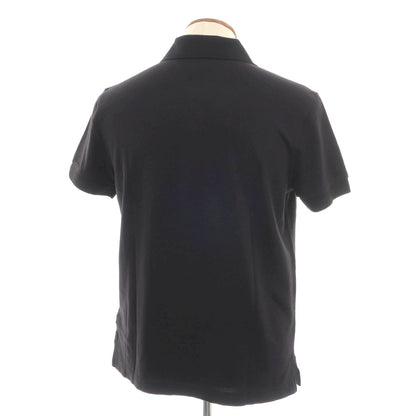 【中古】ヒューゴボス HUGO BOSS ピマコットン 半袖ポロシャツ ブラック【 M 】【 状態ランクA 】【 メンズ 】