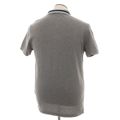 【中古】バナナリパブリック Banana Republic コットン 鹿の子 半袖ポロシャツ グレー【 L 】【 状態ランクB 】【 メンズ 】