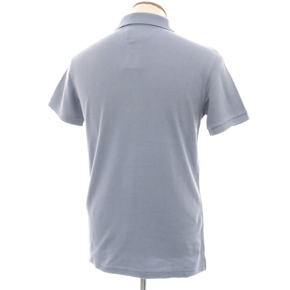 【中古】【未使用】アルマーニ コレッツォーニ ARMANI COLLEZIONI コットン 半袖ポロシャツ ブルーグレー【 M 】【 状態ランクS 】【 メンズ 】