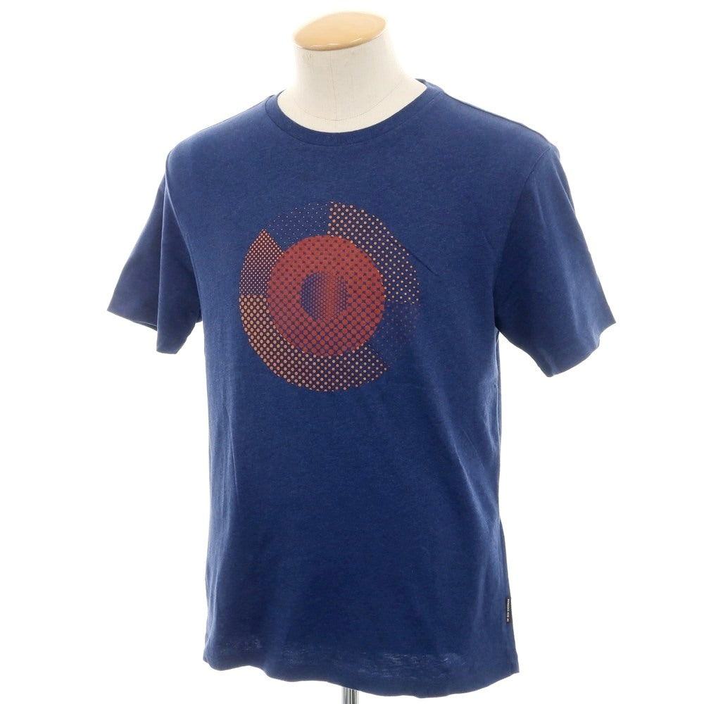 【中古】【未使用】ベンシャーマン Ben Sherman コットン クルーネック 半袖Ｔシャツ ネイビーブルー系【 S 】【 状態ランクS 】【 メンズ 】