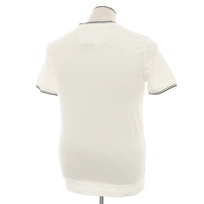 【中古】【未使用】バナナリパブリック Banana Republic コットン ヘンリーネック 半袖Ｔシャツ ホワイト【 L 】【 状態ランクS 】【 メンズ 】