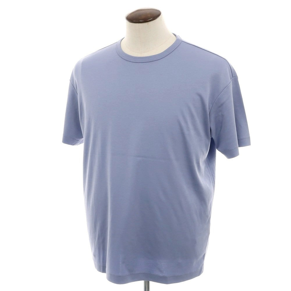 【中古】【未使用】バナナリパブリック Banana Republic コットン クルーネック 半袖Ｔシャツ スマルトブルー【 L 】【 状態ランクS 】【 メンズ 】