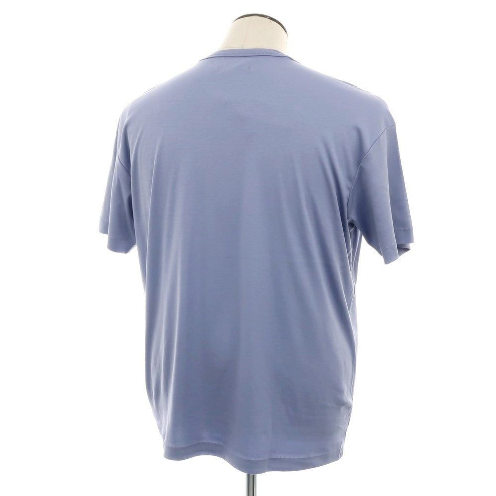 【中古】【未使用】バナナリパブリック Banana Republic コットン クルーネック 半袖Ｔシャツ スマルトブルー【 L 】【 状態ランクS 】【 メンズ 】