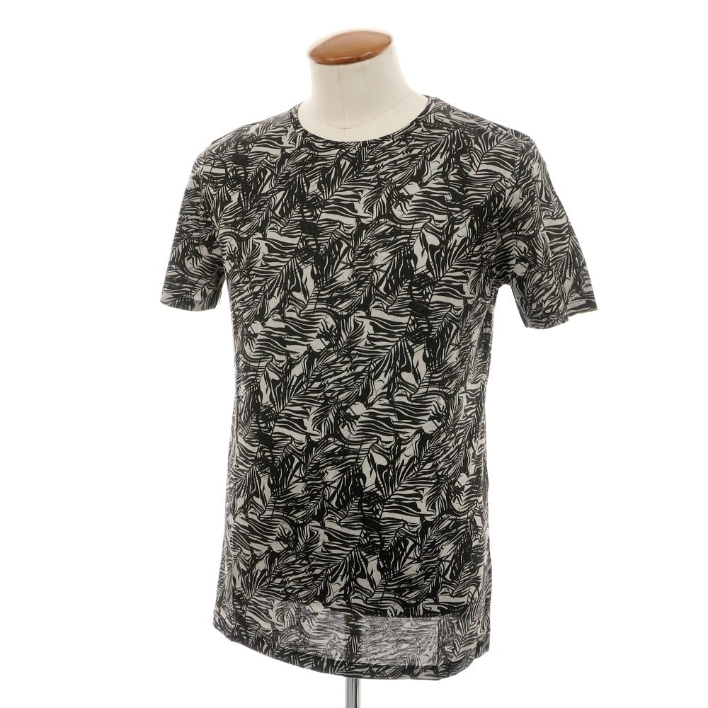 【中古】【未使用】アントニー モラート ANTONY MORATO コットン クルーネック 半袖Ｔシャツ グレーxブラック【 M 】【 状態ランクS 】【 メンズ 】