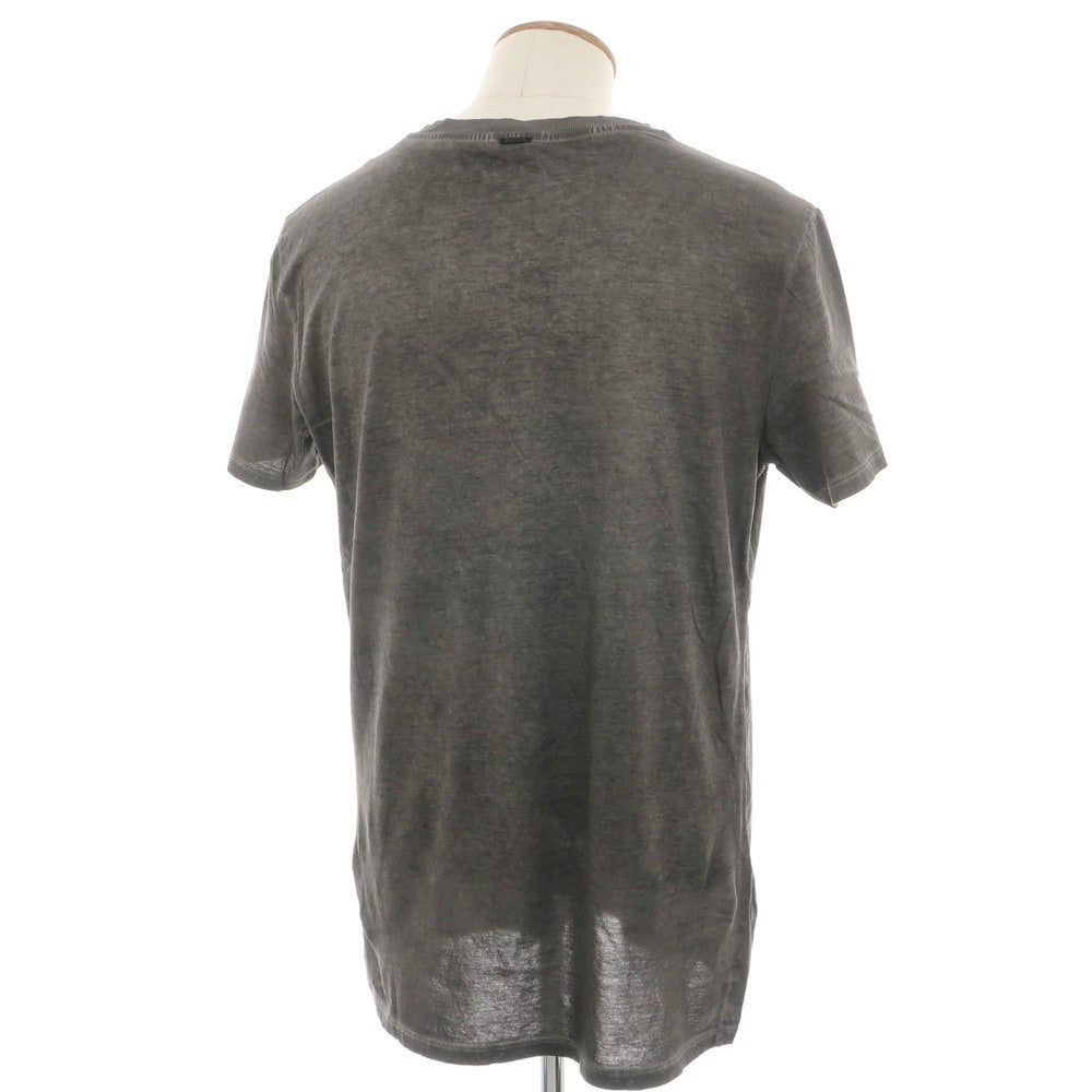 【中古】【未使用】アントニー モラート ANTONY MORATO コットン クルーネック ポケット 半袖Ｔシャツ ダークグレー【 M 】【 状態ランクS 】【 メンズ 】