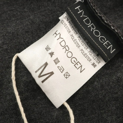 【中古】ハイドロゲン HYDROGEN コットンポリエステル カモフラ クルーネック 半袖Ｔシャツ ダークグレーxブラック【 M 】【 状態ランクA 】【 メンズ 】