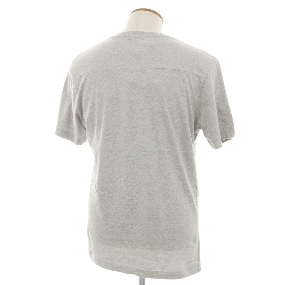 【中古】ハイドロゲン HYDROGEN コットン Vネック 半袖Ｔシャツ ライトグレー【 M 】【 状態ランクA 】【 メンズ 】