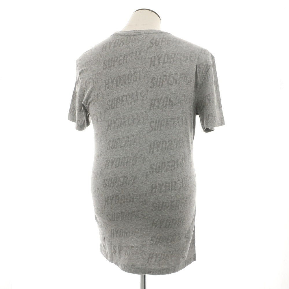 【中古】ハイドロゲン HYDROGEN コットン クルーネック 半袖Ｔシャツ グレー【 L 】【 状態ランクB 】【 メンズ 】