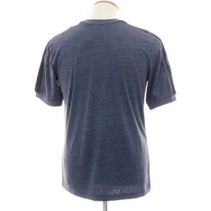 【中古】ハイドロゲン HYDROGEN コットンポリエステル クルーネック 半袖Ｔシャツ ネイビー【 M 】【 状態ランクA 】【 メンズ 】