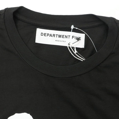 【中古】デパートメントファイブ Department5 コットン クルーネック 半袖Ｔシャツ ブラック【 S 】【 状態ランクA 】【 メンズ 】