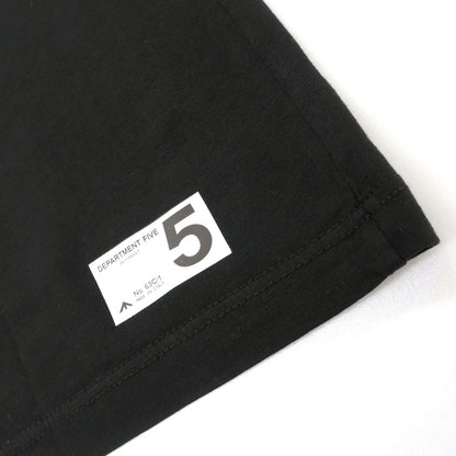 【中古】デパートメントファイブ Department5 コットン クルーネック 半袖Ｔシャツ ブラック【 S 】【 状態ランクA 】【 メンズ 】