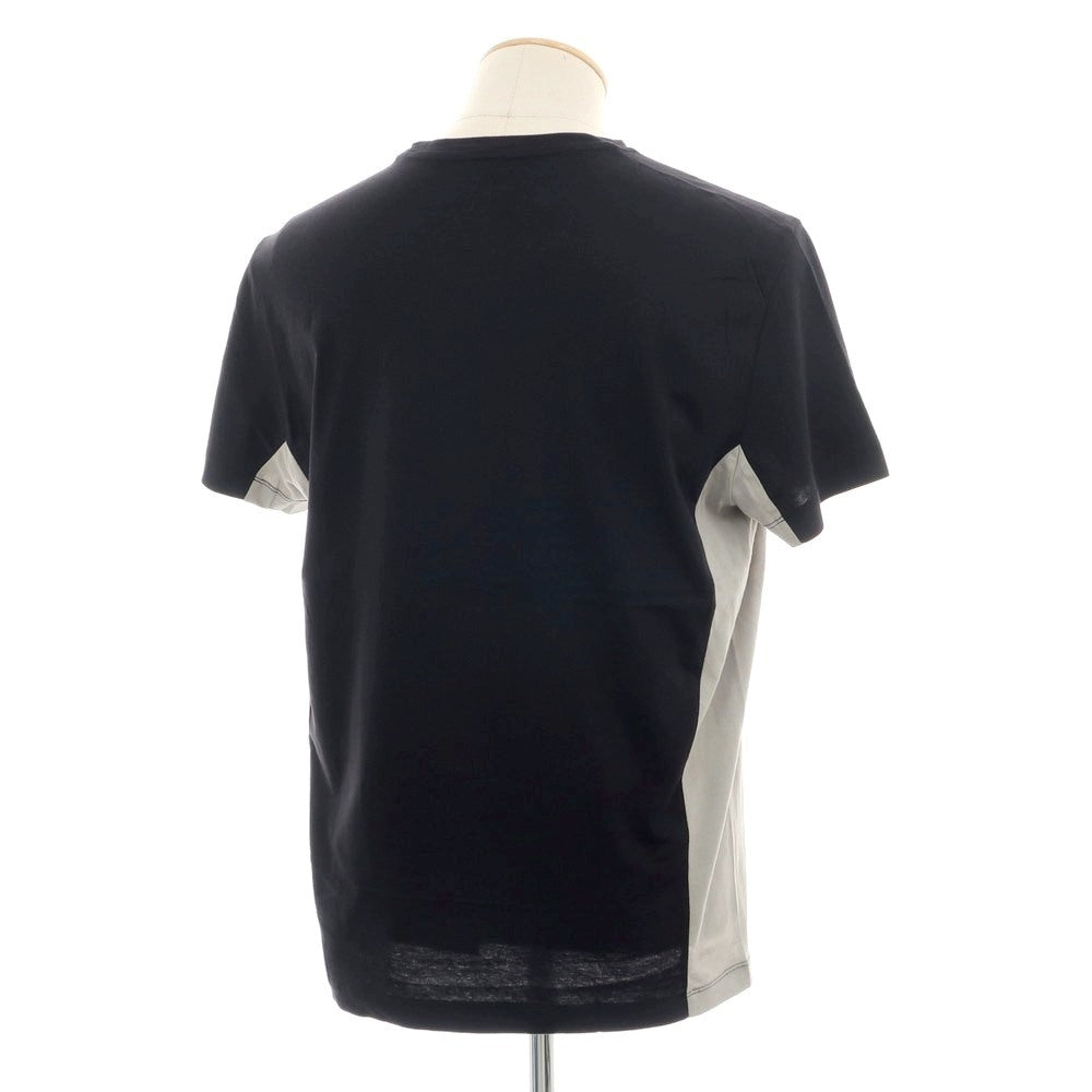 【中古】【未使用】エンポリオ アルマーニ EMPORIO ARMANI コットン クルーネック 半袖Ｔシャツ ブラック【 S 】【 状態ランクS 】【 メンズ 】