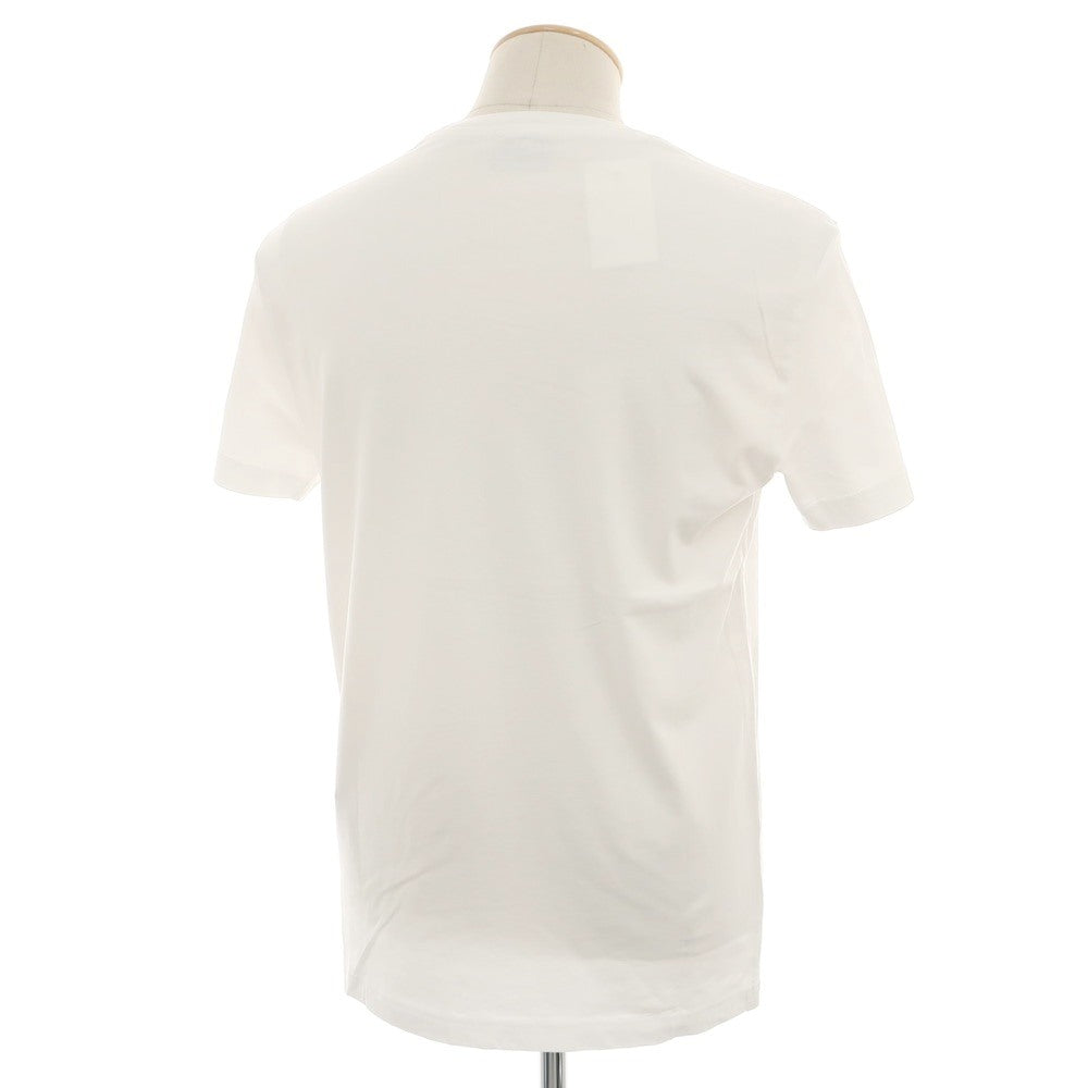 【中古】【未使用】エンポリオ アルマーニ EMPORIO ARMANI コットン クルーネック 半袖Ｔシャツ ホワイト【 S 】【 状態ランクS 】【 メンズ 】