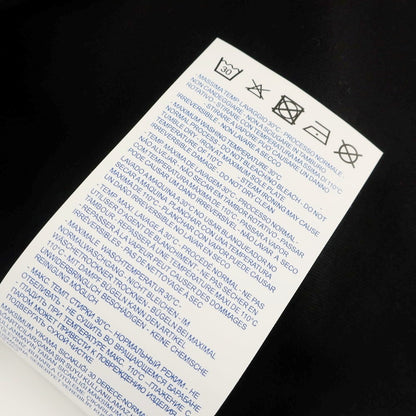 【中古】【未使用】エンポリオ アルマーニ EMPORIO ARMANI コットン カモフラ クルーネック 半袖Ｔシャツ ブラックxチャコール【 S 】【 状態ランクS 】【 メンズ 】