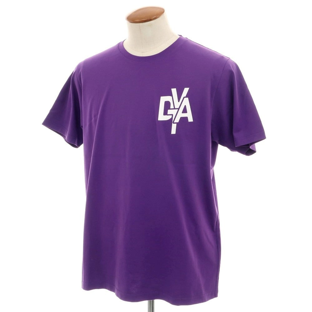 【中古】【未使用】デュベティカ DUVETICA コットン クルーネック 半袖Ｔシャツ パープル【 M 】【 状態ランクS 】【 メンズ 】