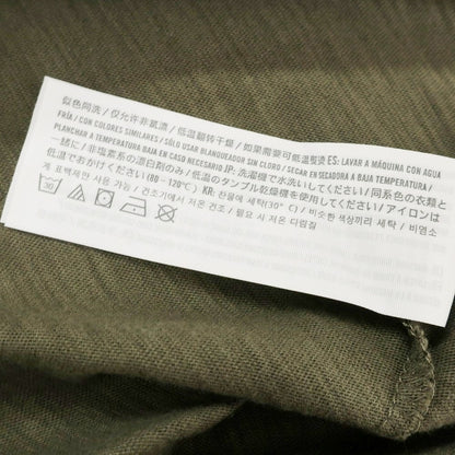 【中古】【未使用】アバクロンビー アンド フィッチ Abercrombie &amp; Fitch コットン カモフラ クルーネック ポケット 半袖Ｔシャツ オリーブ【 S 】【 状態ランクS 】【 メンズ 】