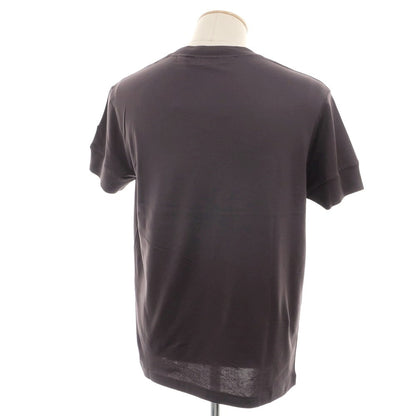 【中古】ロシニョール Rossignol コットン Vネック 半袖Ｔシャツ ダークグレー【 46 】【 状態ランクA 】【 メンズ 】