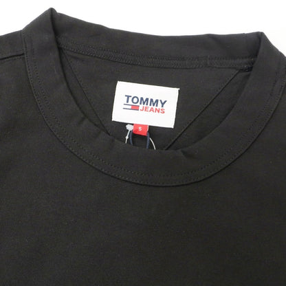【中古】【未使用】トミー TOMMY コットン クルーネック 半袖Ｔシャツ ブラック【 S 】【 状態ランクS 】【 メンズ 】