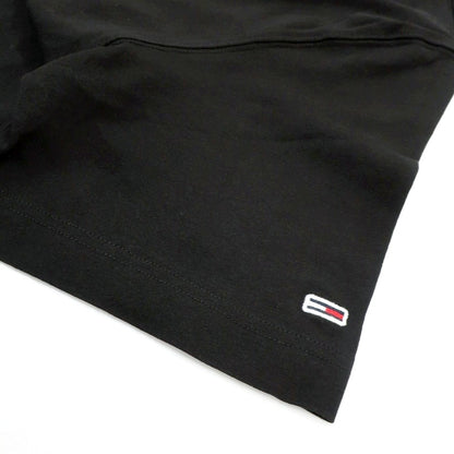 【中古】【未使用】トミー TOMMY コットン クルーネック 半袖Ｔシャツ ブラック【 S 】【 状態ランクS 】【 メンズ 】