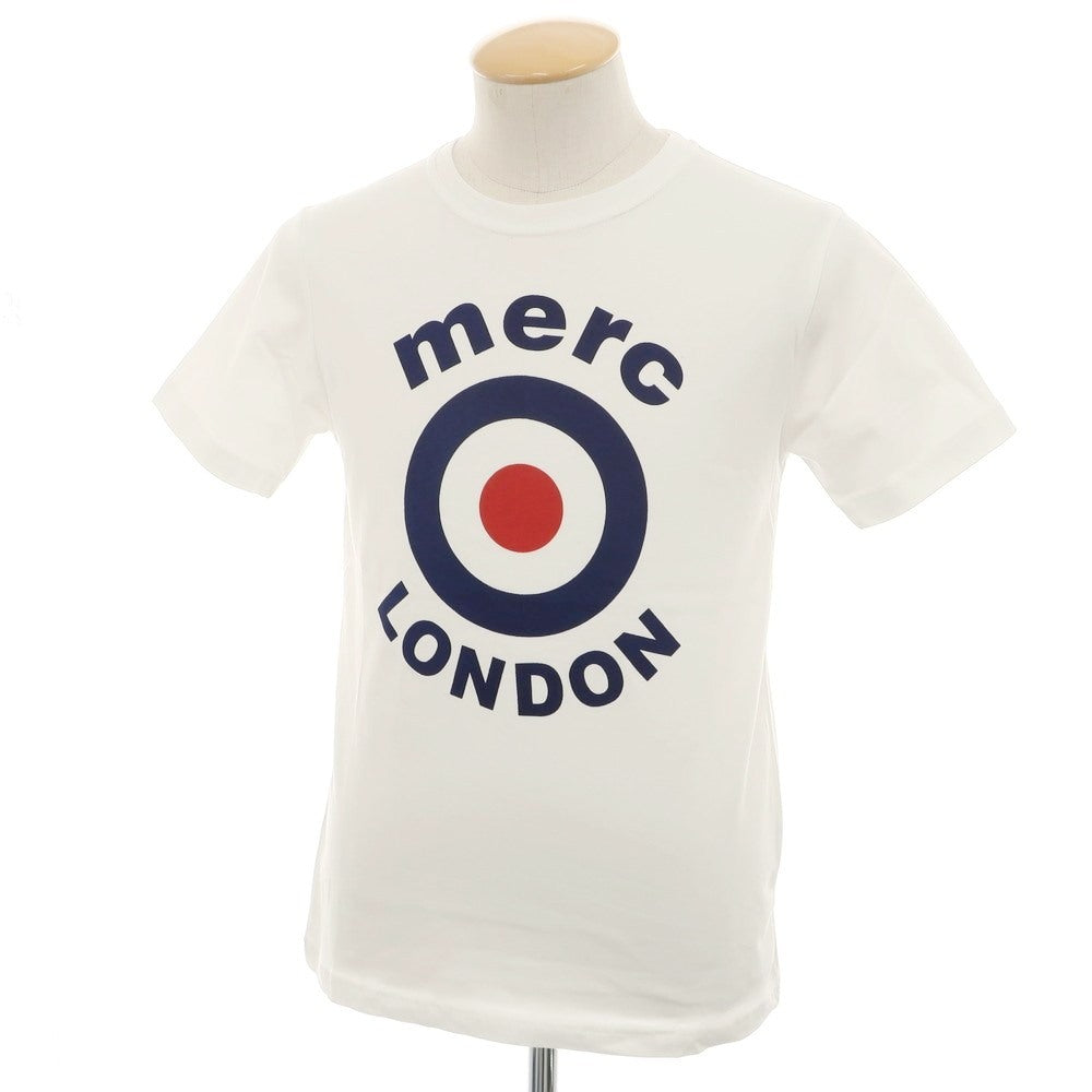 【中古】メルク ロンドン Merc London コットン クルーネック 半袖Ｔシャツ ホワイト【 S 】【 状態ランクB 】【 メンズ 】