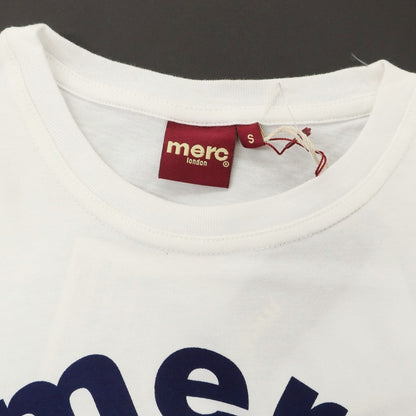 【中古】メルク ロンドン Merc London コットン クルーネック 半袖Ｔシャツ ホワイト【 S 】【 状態ランクB 】【 メンズ 】