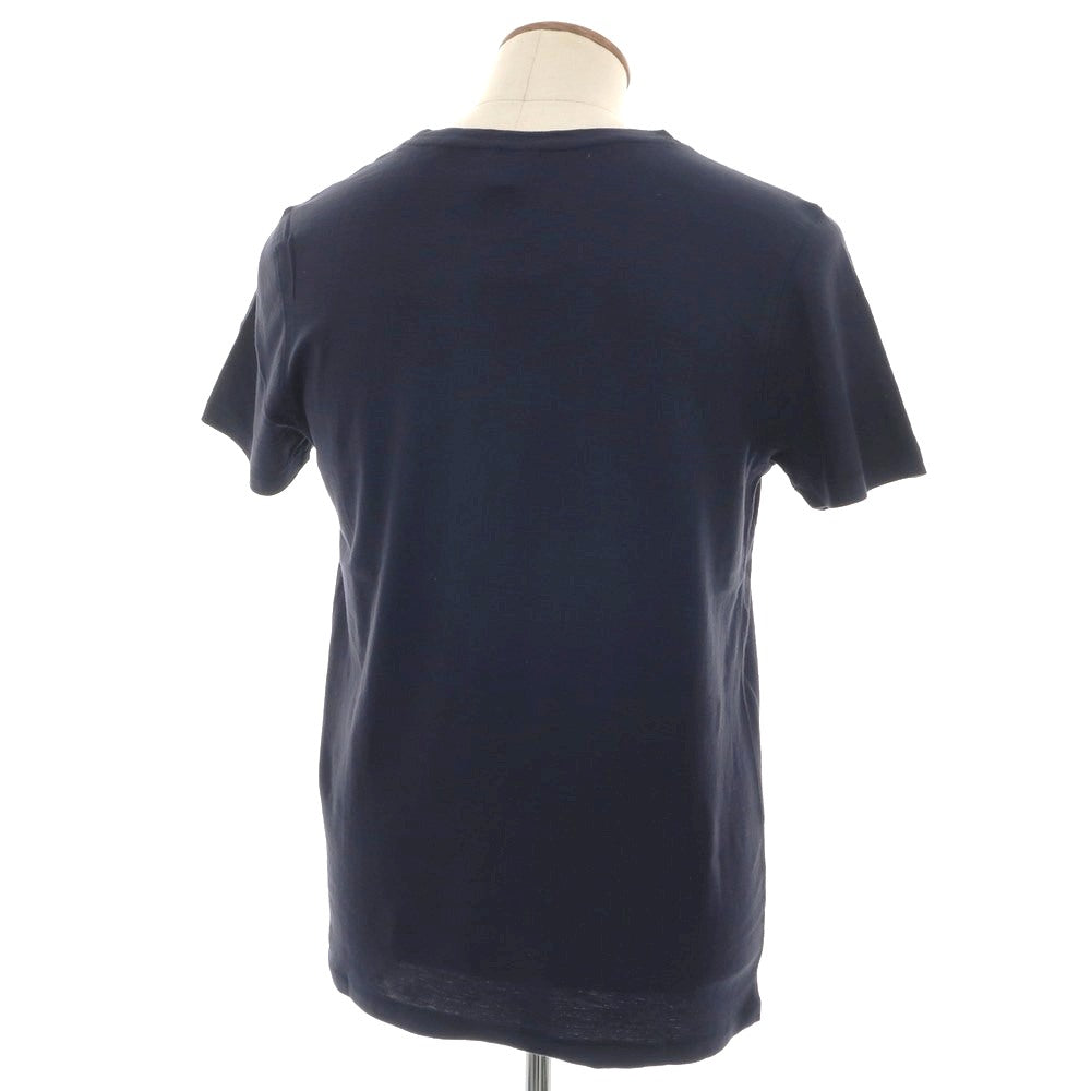【中古】【未使用】ヒューゴボス HUGO BOSS コットン クルーネック ポケット 半袖Ｔシャツ ネイビー【 M 】【 状態ランクS 】【 メンズ 】