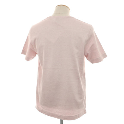 【中古】【未使用】ドルモア DRUMOHR コットン クルーネック 半袖Ｔシャツ ホワイトxレッド【 S 】【 状態ランクS 】【 メンズ 】