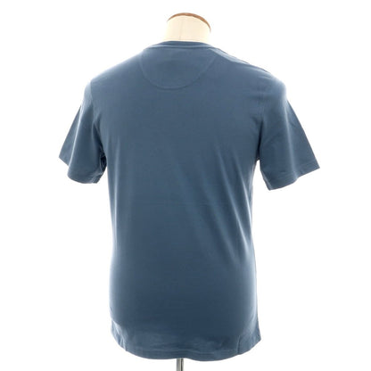 【中古】【未使用】バブアー Barbour コットン クルーネック 半袖Ｔシャツ ダスティブルー系【 M 】【 状態ランクS 】【 メンズ 】