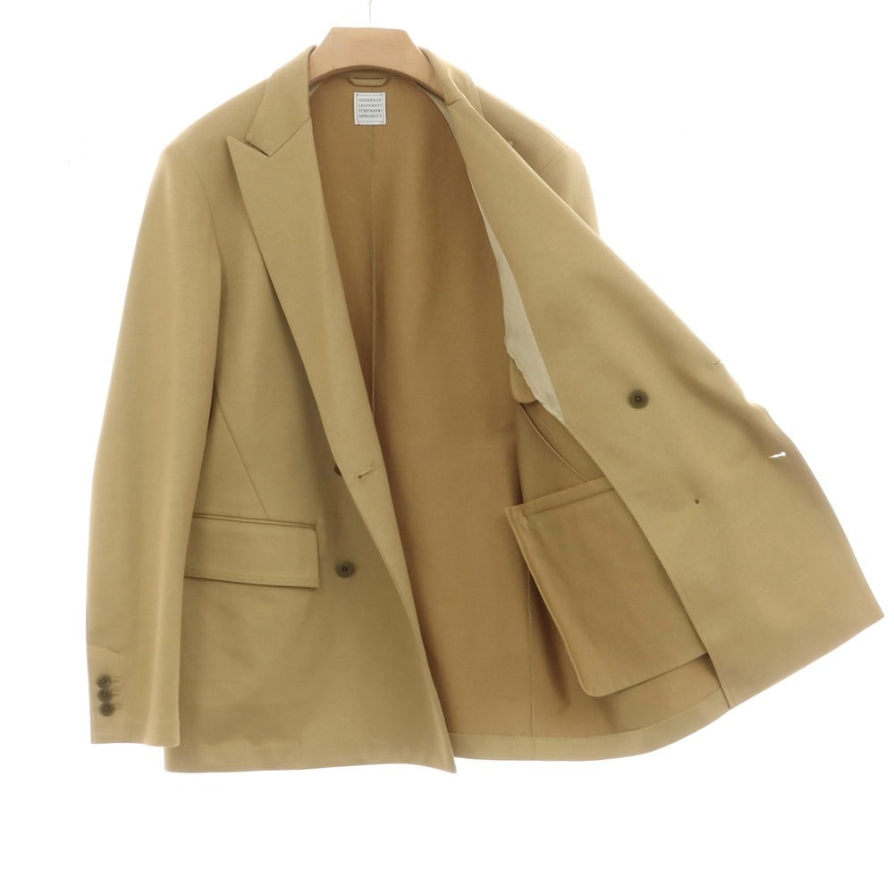 [Used] Good People Good Stitching Good Product GOOD PEOPLE GOOD STITCHING GOOD PRODUCT Spring/Summer 2025 Cotton Set-up Double Suit Khaki Beige [No Size (L)] [Condition Rank B] [Men&