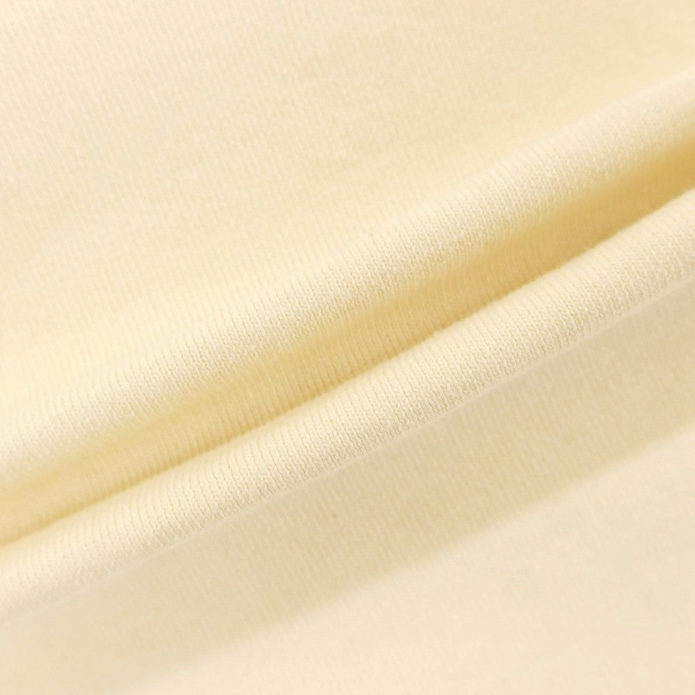 【中古】グッド ピープル グッド ステッチング グッド プロダクト GOOD PEOPLE GOOD STITCHING GOOD PRODUCT 2025年春夏 コットン系 クルーネック 半袖Ｔシャツ ライトクリームベージュ【 表記なし（L位） 】【 状態ランクB 】【 メンズ 】[EPD]
