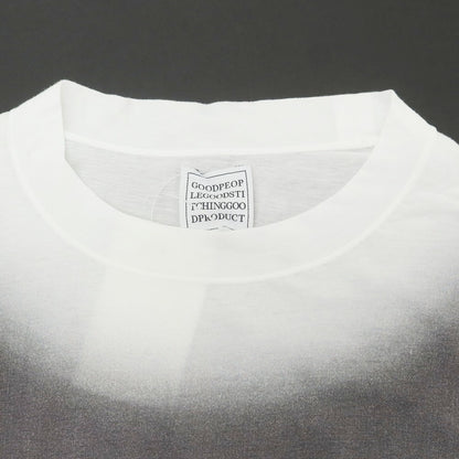 [Used] Good People Good Stitching Good Product GOOD PEOPLE GOOD STITCHING GOOD PRODUCT Spring/Summer 2025 Cotton Crew Neck Short Sleeve T-Shirt Gray x White [No Size (L)] [Condition Rank B] [Men&