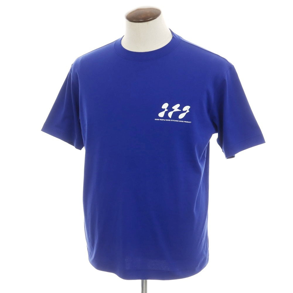 [Used] Good People Good Stitching Good Product GOOD PEOPLE GOOD STITCHING GOOD PRODUCT Spring/Summer 2025 Cotton Crew Neck Short Sleeve T-Shirt Blue [No Size (L)] [Condition Rank A] [Men&