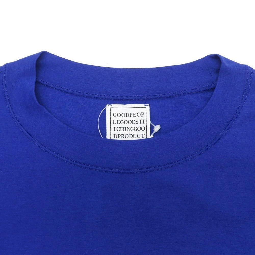 [Used] Good People Good Stitching Good Product GOOD PEOPLE GOOD STITCHING GOOD PRODUCT Spring/Summer 2025 Cotton Crew Neck Short Sleeve T-Shirt Blue [No Size (L)] [Condition Rank A] [Men&