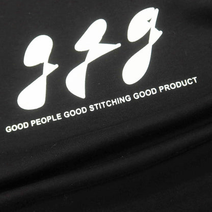 【中古】グッド ピープル グッド ステッチング グッド プロダクト GOOD PEOPLE GOOD STITCHING GOOD PRODUCT 2025年春夏 コットン クルーネック 半袖Ｔシャツ ブラック【 L 】【 状態ランクA 】【 メンズ 】