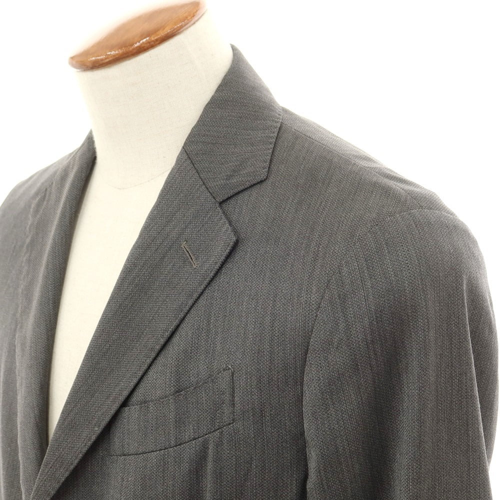[Used] LARDINI easy wear stretch wool nylon tailored jacket, grey [48] [Condition: C] [Men&