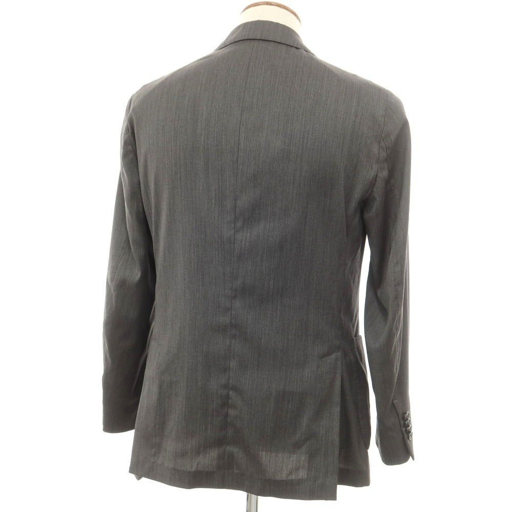 【中古】ラルディーニ LARDINI easy wear テーラードジャケット グレー【サイズ48】【 状態ランクC 】【 メンズ 】[EPD]