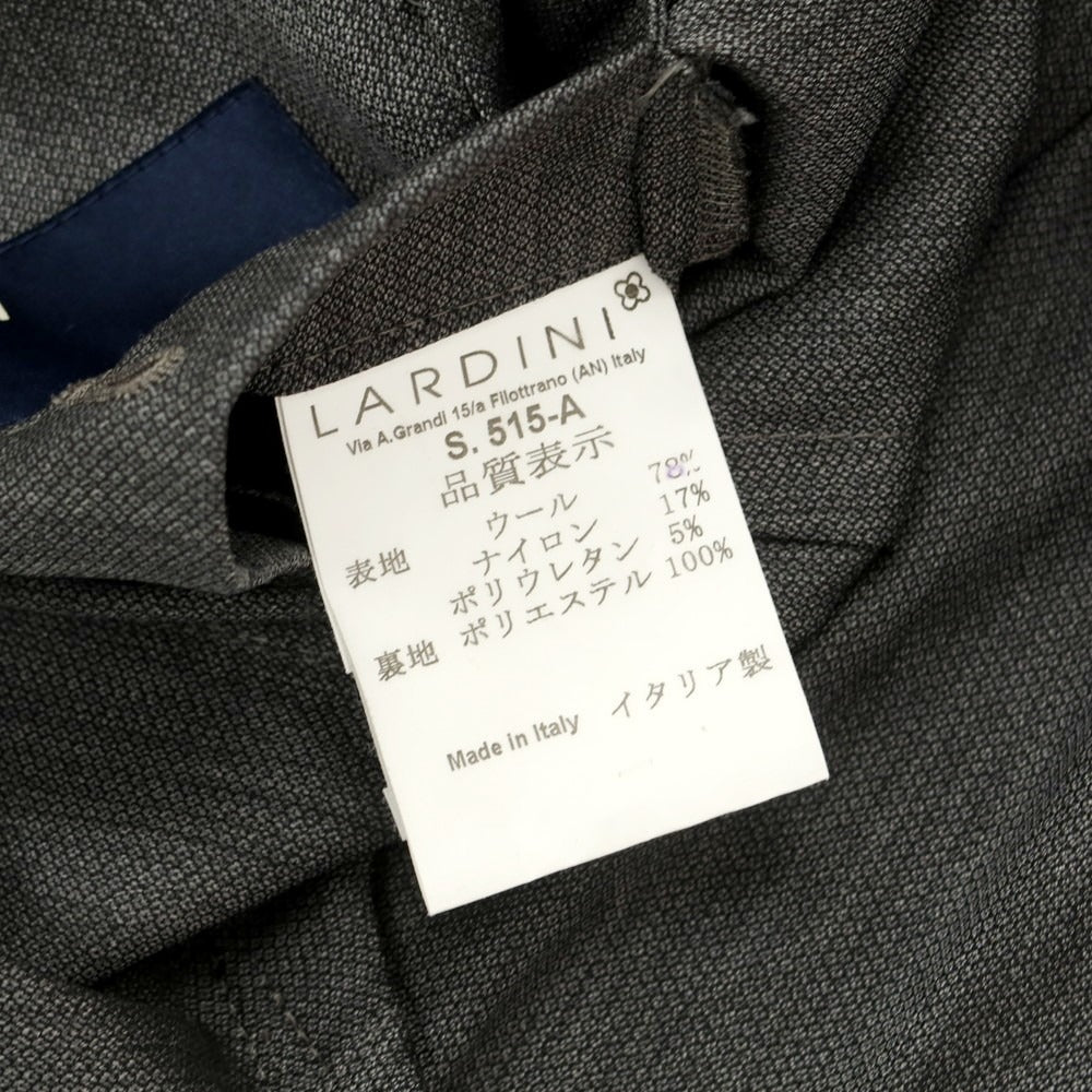[Used] LARDINI easy wear stretch wool nylon tailored jacket, grey [48] [Condition: C] [Men&