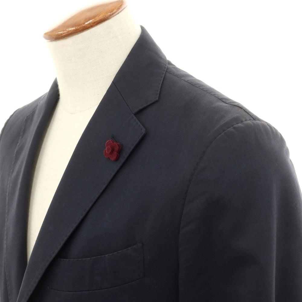 【中古】ラルディーニ LARDINI コットン カジュアルジャケット ネイビー【 48 】【 状態ランクC 】【 メンズ 】