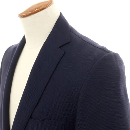[Used] EDIFICE Wool Silk Tailored Jacket Navy [46] [Condition Rank C] [Men&