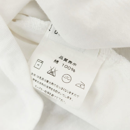 [Used] MAGLIA Cotton V-neck short-sleeve T-shirt White [S] [Condition Rank B] [Men&