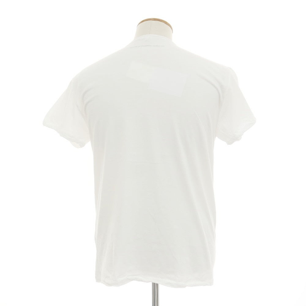 [Used] MAGLIA Cotton V-neck short-sleeve T-shirt White [M] [Condition Rank B] [Men&