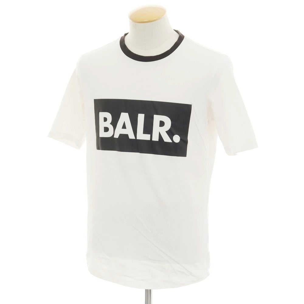 [Used] BALR Stretch Cotton Crew Neck Short Sleeve T-Shirt White [S] [Condition Rank C] [Men&