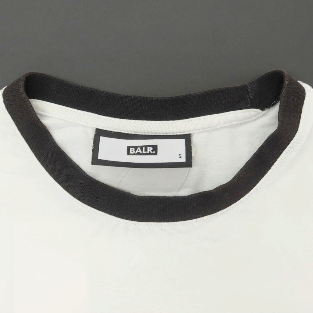 [Used] BALR Stretch Cotton Crew Neck Short Sleeve T-Shirt White [S] [Condition Rank C] [Men&