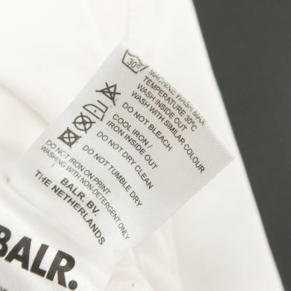 [Used] BALR Stretch Cotton Crew Neck Short Sleeve T-Shirt White [S] [Condition Rank C] [Men&