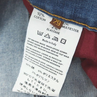 [Used] Notify Stretch Cotton Elasto Multiester Jeans Denim Pants Blue Indigo [29] [Condition Rank C] [Men&