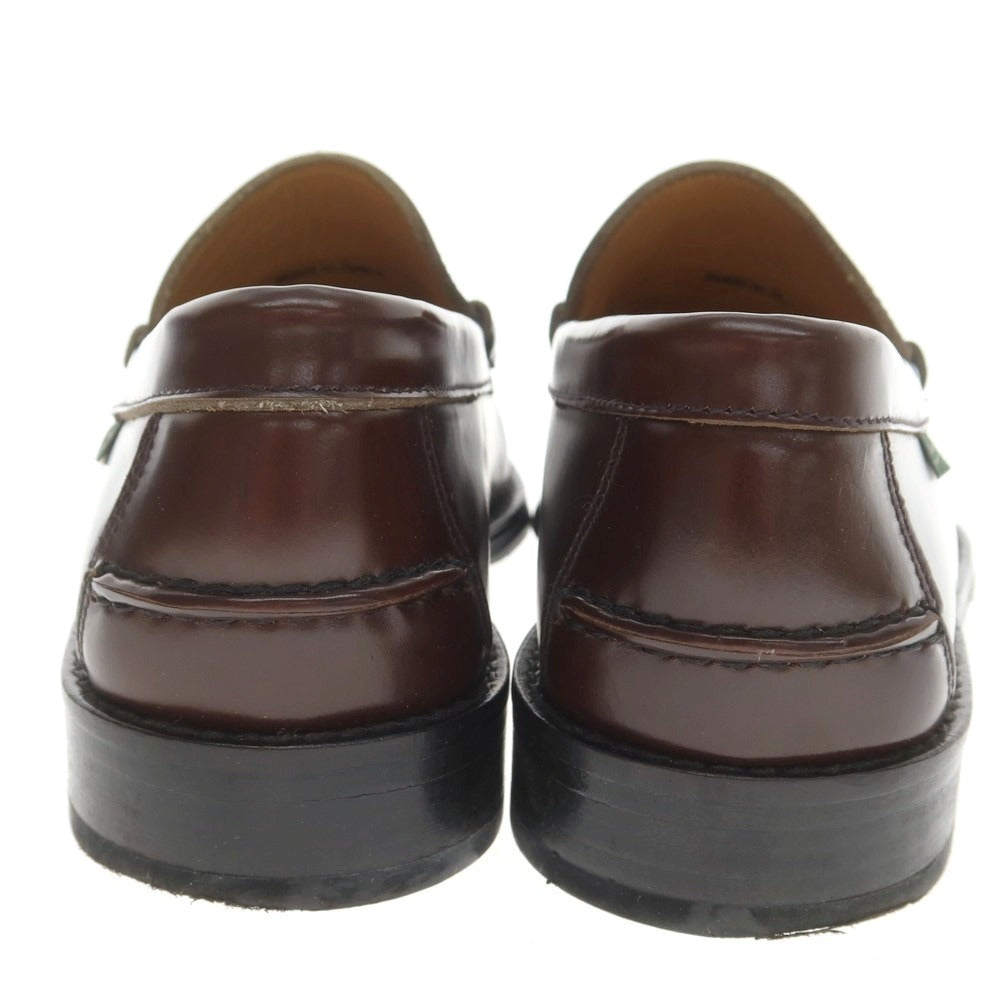 【中古】パラブーツ Paraboot PRINCETON コインローファー ブラウン【 6 】【 状態ランクB 】【 メンズ 】