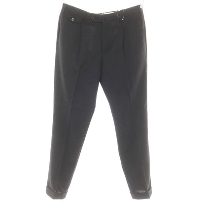 [Used] PT Torino PT TORINO TECHNO WASHABLE WOOL Stretch Polyester Wool Dress Slacks Pants Charcoal [48] [Condition Rank A] [Men&