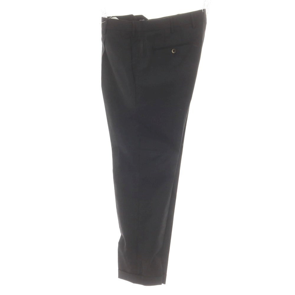 [Used] PT Torino PT TORINO TECHNO WASHABLE WOOL Stretch Polyester Wool Dress Slacks Pants Charcoal [48] [Condition Rank A] [Men&